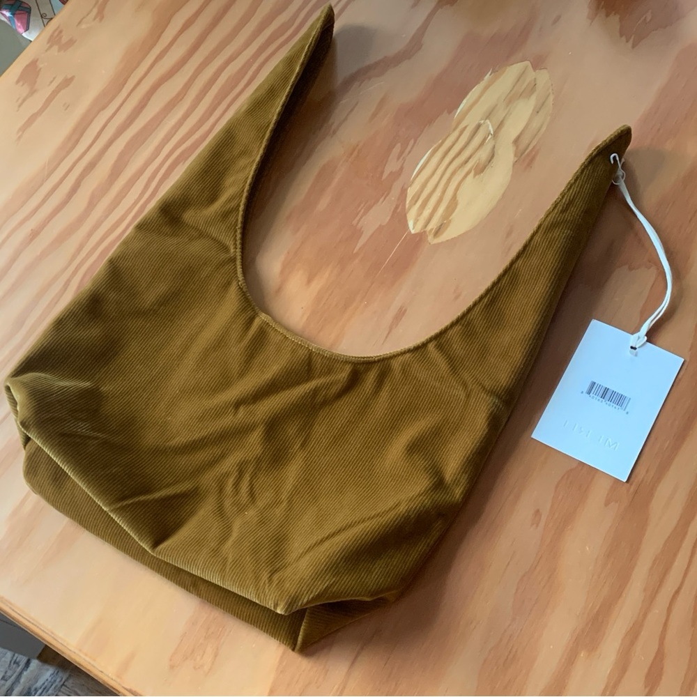 Merit Corduroy Tie Pouch Bag - Picture 3 of 3